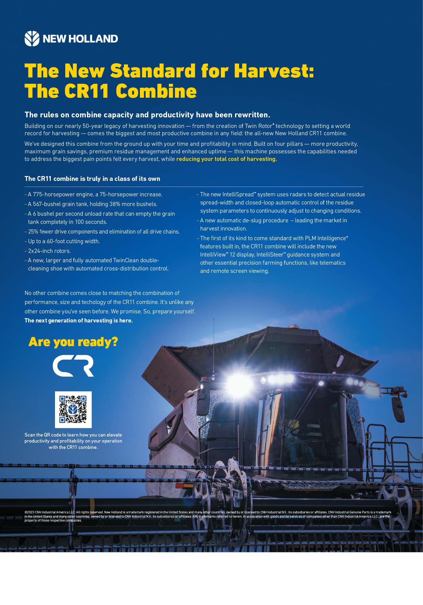 CR11 Product Overview Sheet